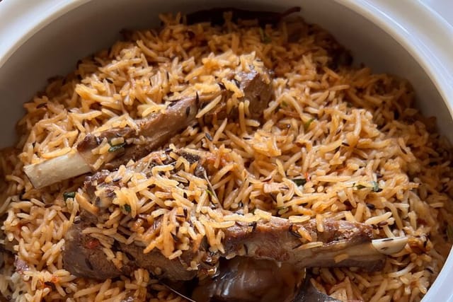 Lamb Pilaf (Lamb Rice)